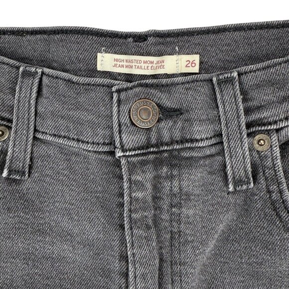 Levi's High-Waisted Mom Jean In Say No Go Size 26 - Picture 4 of 6